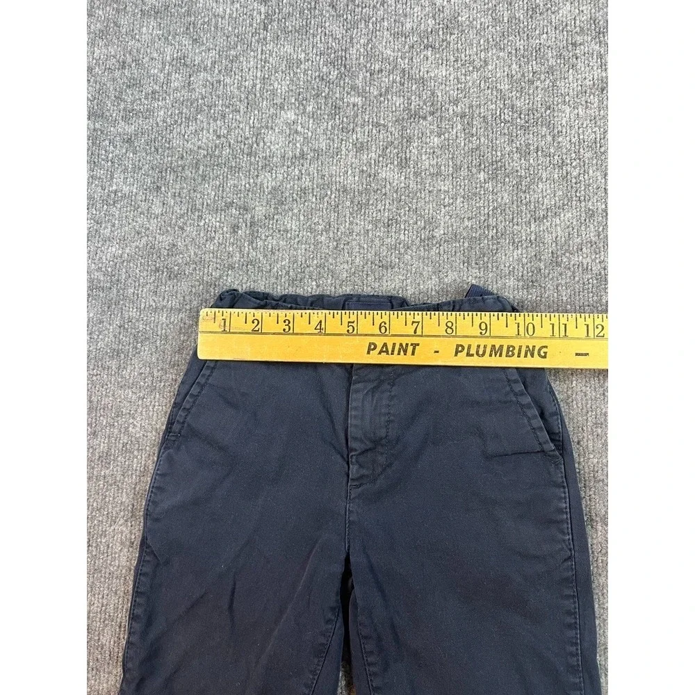 The Children's Place boys 6 navy chino shorts uniform classic prep minimalist